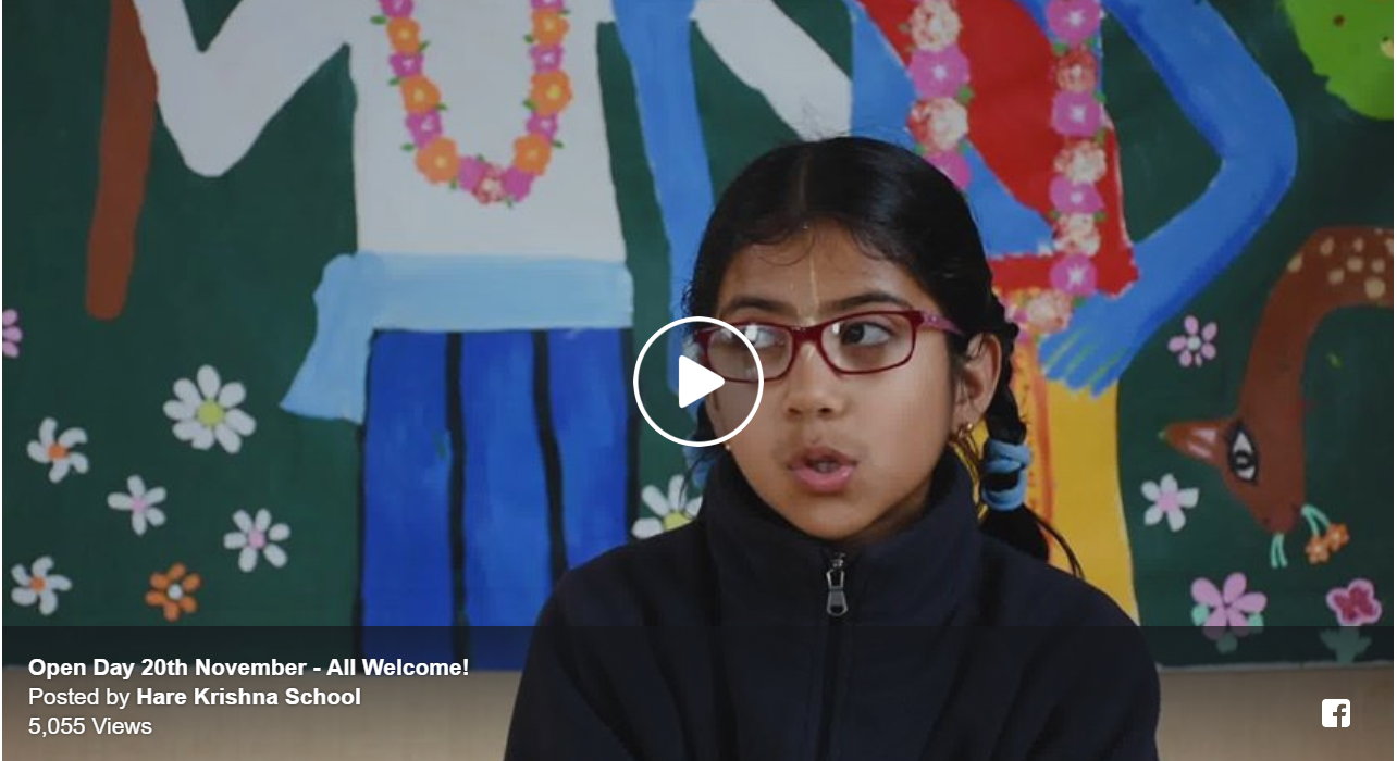 Watch: Student life at Hare Krishna School